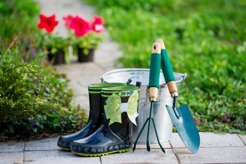 Gardening Sanderstead team at work in a suburban garden